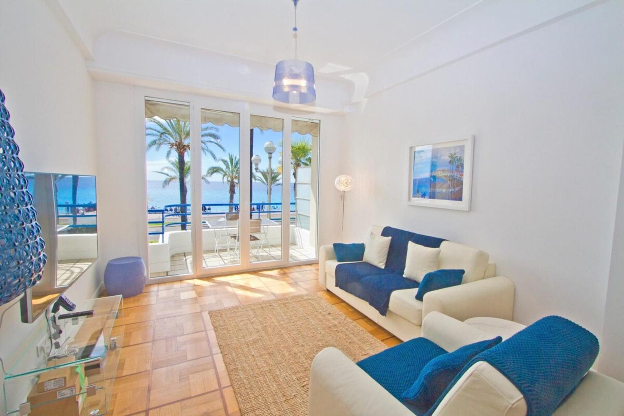 Promenade Des Anglais - Sea View 2Bdr Niza Exterior foto
